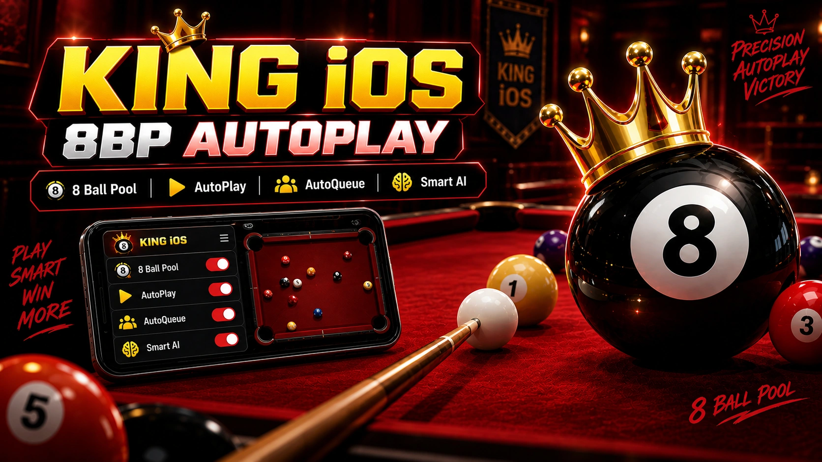 AM KING 8 BALL POOL FOR IOS